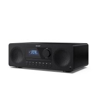SHARP XL-B720D HiFi-Anlage schwarz