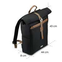 hama Laptop-Rucksack Silvan Recycling-PET schwarz 22,0 l...