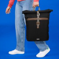 hama Laptop-Rucksack Silvan Recycling-PET schwarz 22,0 l bis 41,0 cm (16,2 Zoll)