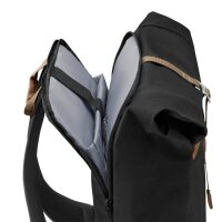 hama Laptop-Rucksack Silvan Recycling-PET schwarz 22,0 l bis 41,0 cm (16,2 Zoll)