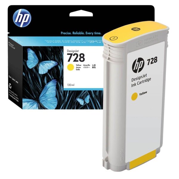 HP 728(F9J65A) gelb Druckerpatrone