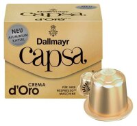 Dallmayr Capsa Crema dOro Kaffeekapseln, Arabicabohnen...