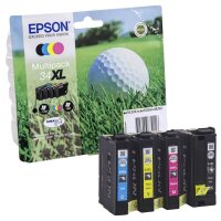EPSON 34XL / T3476XL (Golfball) schwarz, cyan, magenta,...