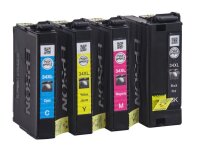 EPSON 34XL / T3476XL (Golfball) schwarz, cyan, magenta, gelb Druckerpatronen, 4er-Set