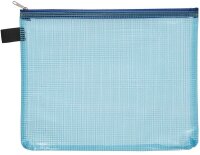 FolderSys Reißverschlussbeutel DIN A5 blau 0,15 mm,...