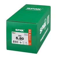 SPAX® Universalschrauben T20 Senkkopf WIROX 0191010500805 5 mm x 80 mm, 200 St.