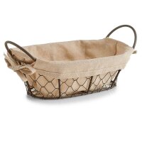 Zeller Brotkorb Countrystyle braun, 1 St.