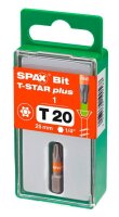 SPAX® Bit T20 T-STAR  Plus, 1 St.