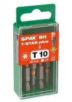SPAX® Bit T10 T-STAR Plus, 5 St.