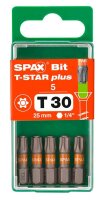 SPAX® Bits T30 T-STAR  Plus, 5 St.
