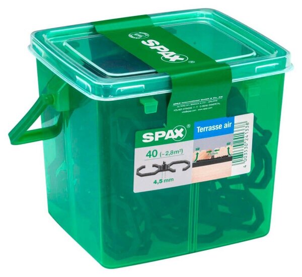 SPAX® Terrassen-Abstandshalter AIR 4,5 mm, 40 St.