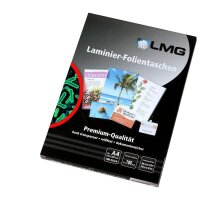100 LMG Laminierfolien glänzend für A4 100 micron