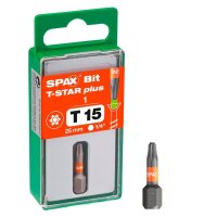 SPAX® Bit T15 T-STAR  Plus, 1 St.