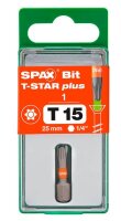 SPAX® Bit T15 T-STAR  Plus, 1 St.