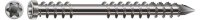 SPAX® Terrassenschrauben T25 Zylinderkopf Edelstahl A2 0537000500605 5 mm x 60 mm, 400 St.