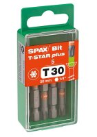 SPAX® Bits T30 T-STAR  Plus, 5 St.