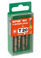 SPAX® Bits T20 T-STAR  Plus, 5 St.