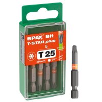 SPAX® Bits T25 T-STAR  Plus, 5 St.