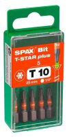 SPAX® Bits T10 T-STAR Plus, 5 St.