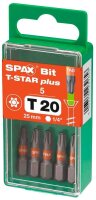 SPAX® Bits T20 T-STAR  Plus, 5 St.