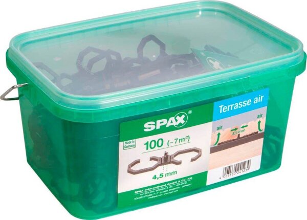 SPAX® Terrassen-Abstandshalter AIR 4,5 mm, 100 St.