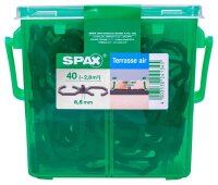 SPAX® Terrassen-Abstandshalter AIR 6,5 mm, 40 St.