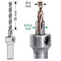 SPAX® Terrassenbohrer Step Drill 4, Länge: 75,0...