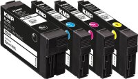 KMP E226XV schwarz, cyan, magenta, gelb Druckerpatronen kompatibel zu EPSON 35XL / T3596XL, 4er-Set