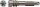 SPAX® Terrassenschrauben T25 Zylinderkopf A2 0557000500483 5 mm x 48 mm, 100 St.