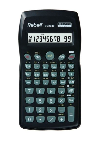 Rebell SC2030 Wissenschaftlicher Taschenrechner schwarz