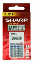 SHARP EL-233S Taschenrechner weiß