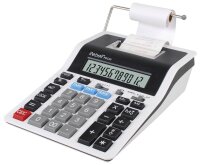 Rebell PDC20 Tischrechner druckend weiß/schwarz
