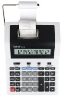 Rebell PDC30 Tischrechner druckend weiß/schwarz