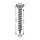 SPAX® Universalschrauben T20 Senkkopf BLAX 1191040400253 4 mm x 25 mm, 200 St.
