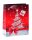 5 SIGEL Geschenktüten Sparkling Tree rot/weiß 26,0 x 33,0 cm