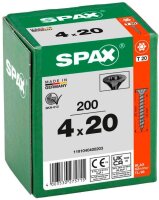 SPAX® Universalschrauben T20 Senkkopf BLAX...