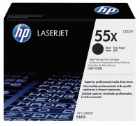 HP 55X (CE255X) schwarz Tonerkartusche