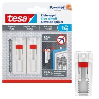 tesa Powerstrips Klebenägel für max. 1,0 kg,...