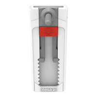 tesa Klebeschraube für max. 3,0 kg, 2,4 x 6,4 cm, 2 St.