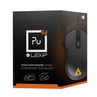 LEXIP PU94 Gaming Maus kabelgebunden schwarz