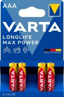 VARTA Batterien LONGLIFE Max Power Alkali-Mangan Micro...