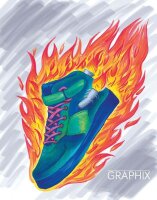 Marabu Graphix Sketch Filzstifte farbsortiert, 6 St.