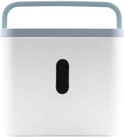 GENIE 440 X Aktenvernichter mit Partikelschnitt P-4, 4 x 38 mm, bis 4 Blatt, weiß/blau