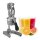 relaxdays Zitronenpresse silber