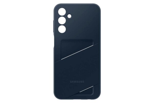 SAMSUNG Card Slot Case Handy-Cover für SAMSUNG Galaxy A15 dunkelblau