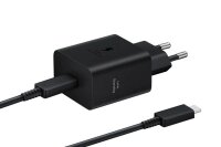 SAMSUNG Ladekabel mit Adapter schwarz, Kabellänge: 1,8 m, 45 Watt