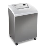 DAHLE 406 Aktenvernichter mit Partikelschnitt P-4, 4 x 40 mm, bis 17 Blatt, grau