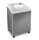 DAHLE 406 Aktenvernichter mit Partikelschnitt P-4, 4 x 40 mm, bis 17 Blatt, grau