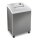 DAHLE 406 Aktenvernichter mit Partikelschnitt P-4, 4 x 40 mm, bis 17 Blatt, grau