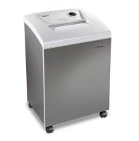 DAHLE 406air Aktenvernichter mit Partikelschnitt P-4, 4 x 40 mm, bis 17 Blatt, grau